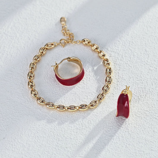 S925 Silberarmband – Minimalistische Gliederkette mit Charakter