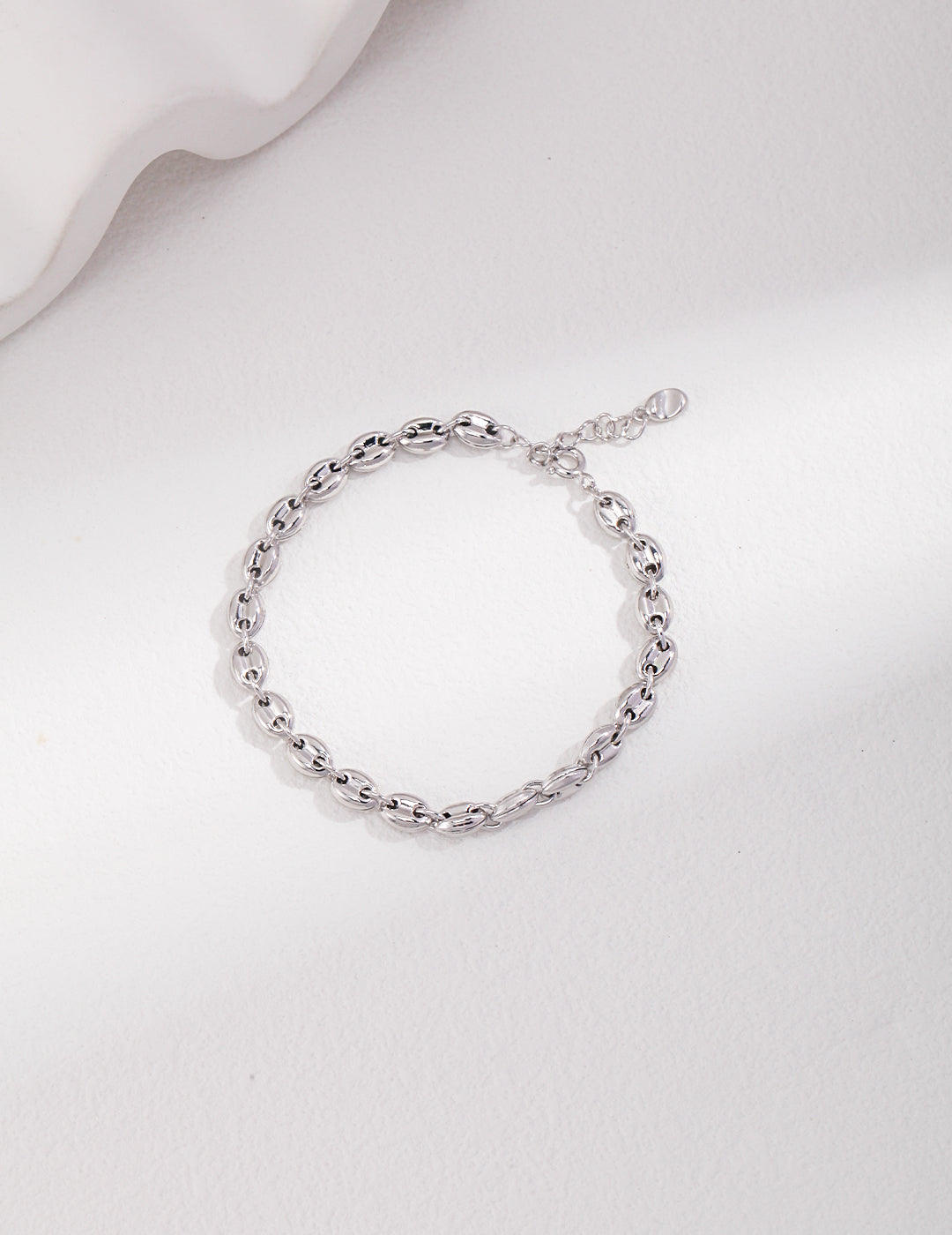 S925 Silberarmband – Minimalistische Gliederkette mit Charakter